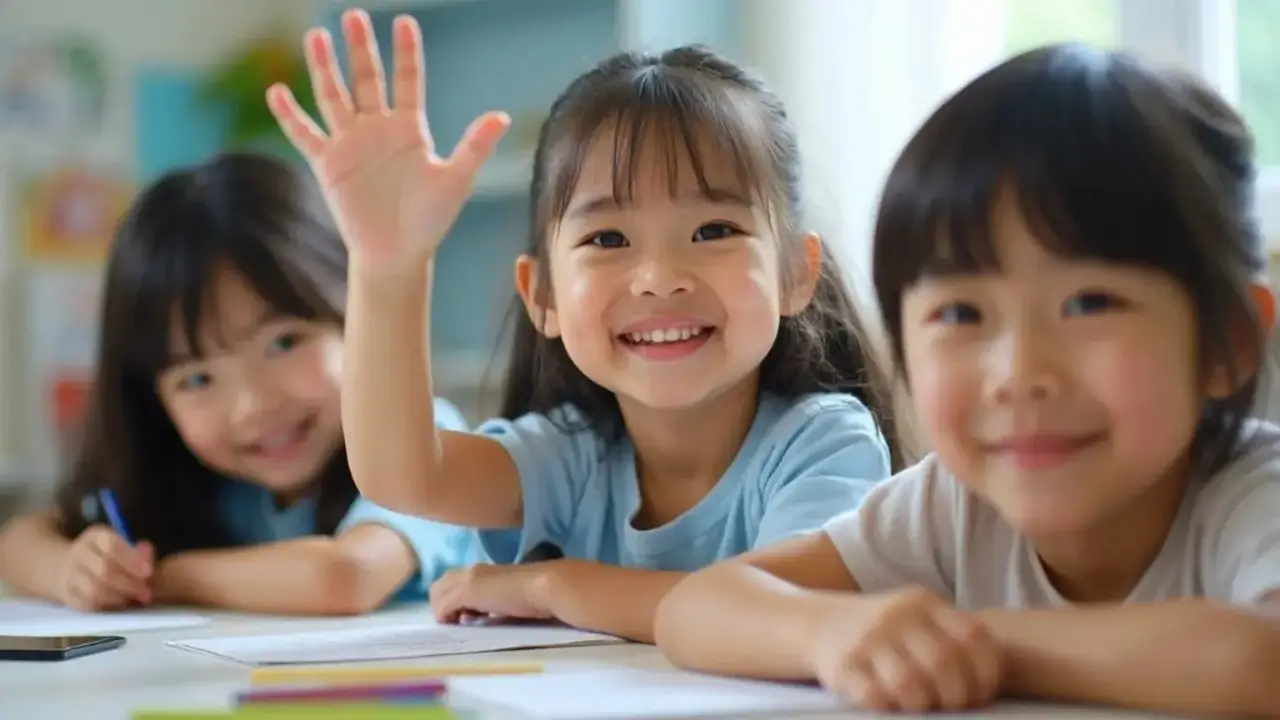 Students in classroom